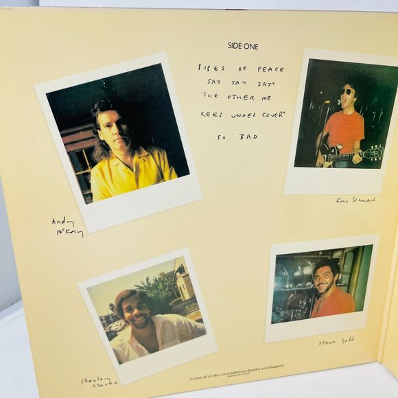 Paul McCartney Vinyl Album Record Pipes of Peace - Picture 6 of 10